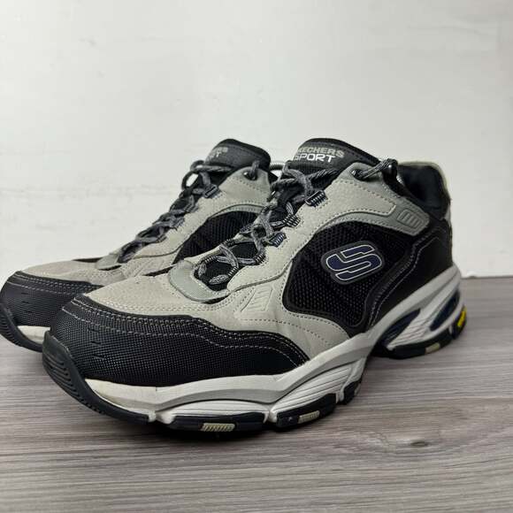 Skechers Sport Men's Vigor 3.0 Wide Fit Training Shoes with Goodyear Rubber Outs